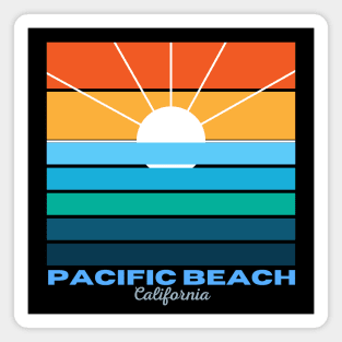 Pacific Beach California - Sunset Magnet